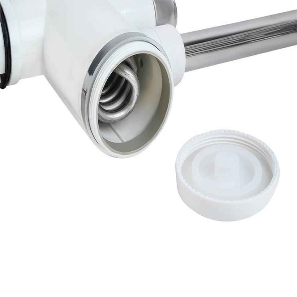 LED kijelzős vízmelegítő csaptelep - alsó csatlakozású