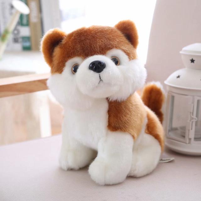 Sétáló, ugató husky élethű bundával és aranyos hanggal - elemes játékkutya