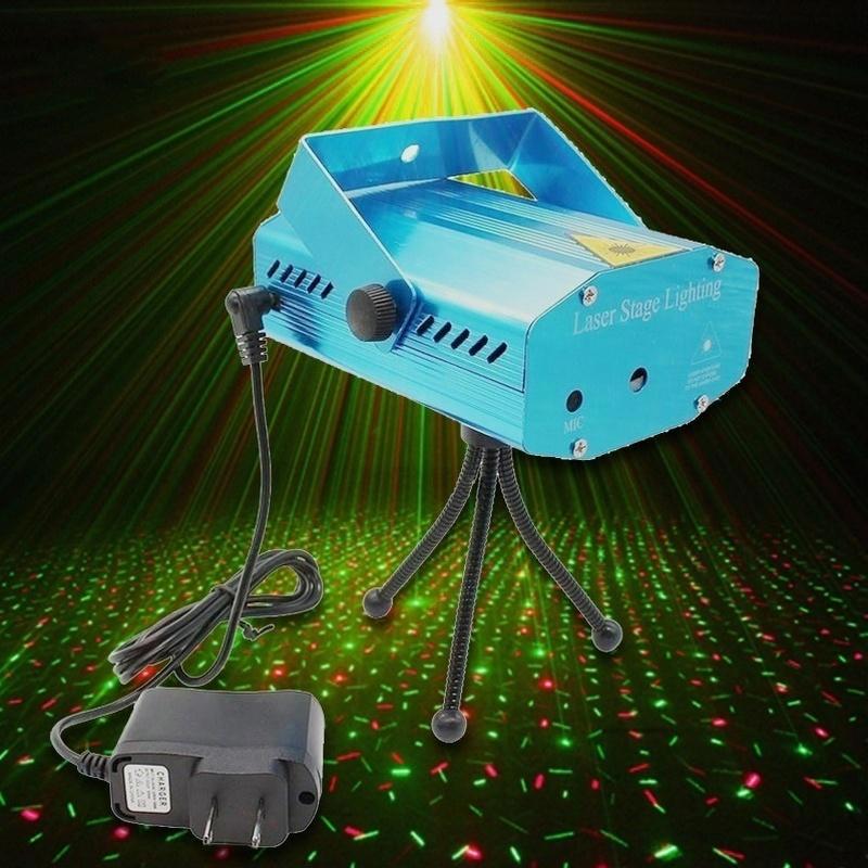 Laser Light mozgó lézerfény rendszer - hangvezérelt party fény