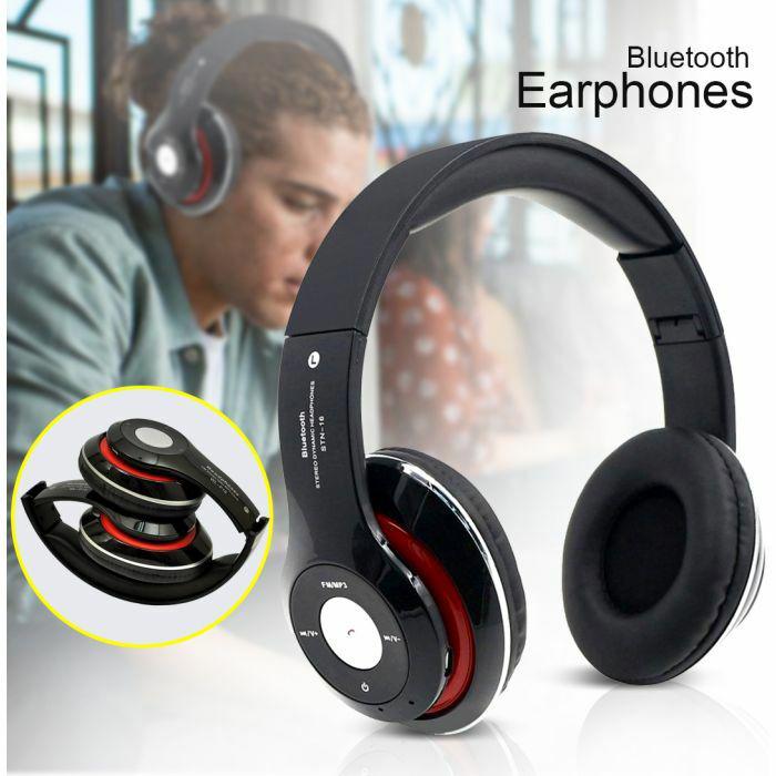 STN13-16 Bluetooth sztereó fejhallgató - WMA/MP3 zenelejátszással és telefonhívási funkcióval