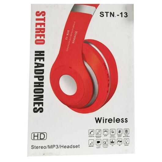 STN13-16 Bluetooth sztereó fejhallgató - WMA/MP3 zenelejátszással és telefonhívási funkcióval