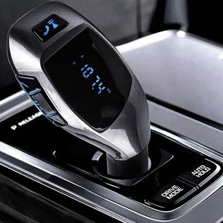 X6 Bluetooth FM transzmitter távirányítóval - zenehallgatáshoz és vezetés közbeni telefonáláshoz