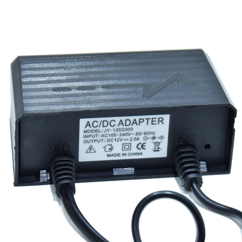 Tápegység kamerákhoz, LED szalagokhoz, DC12V adapter - kültéri és beltéri használatra