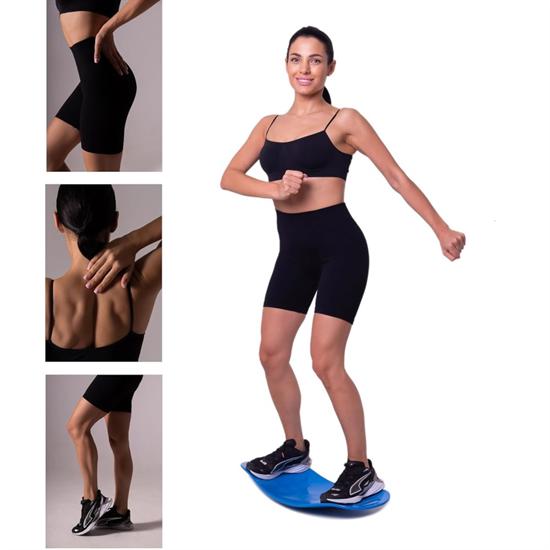 Fitness egyensúlyozó deszka - feszesíti a hasfal- és a lábizmokat