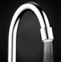 LED kijelzős vízmelegítő csaptelep - alsó csatlakozású