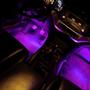 RGB LED lábtér világítás autóba - távirányítós