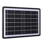 12W-os 5 töltőfejes szolár panel - 26x37 cm napelemes töltő panel